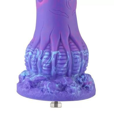 Фаллоимитатор для секс-машин Hismith 7.48" Silicone Dildo HSA140 Monster Series, Фиолетовый