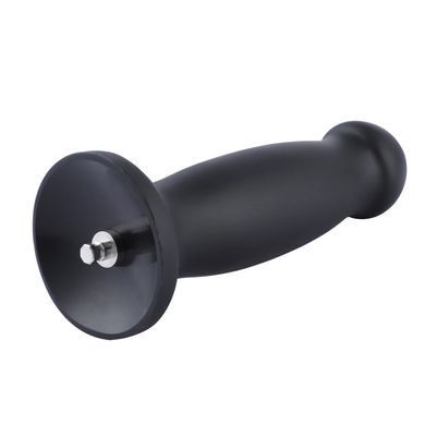 Фалоімітатор для секс-машин Hismith Black Silicone Anal Dildo 7.2"