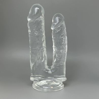 Двойной фаллоимитатор Alive Imperium Jelly Dildo (19 и 17 см) - фото
