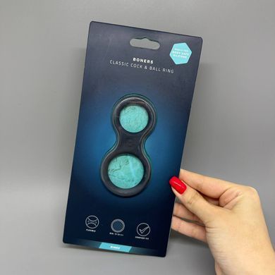 Ерекційне кільце Boners Classic Cock & Ball Ring Grey - фото