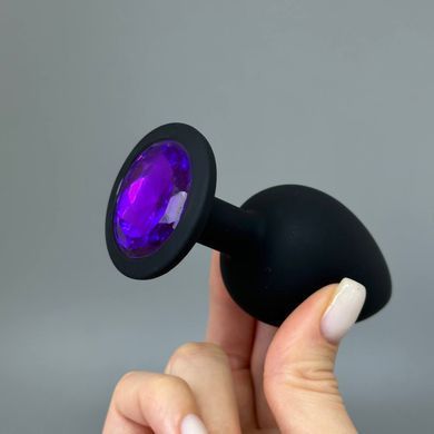 Набір анальних пробок з кристалами Rianne S Booty Plug Set Black (3 шт.): як правильно користуватися анальною пробкою - фото
