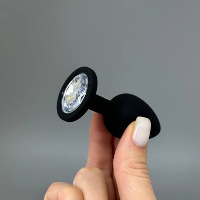 Набір анальних пробок з кристалами Rianne S Booty Plug Set Black (3 шт.): як правильно користуватися анальною пробкою - фото