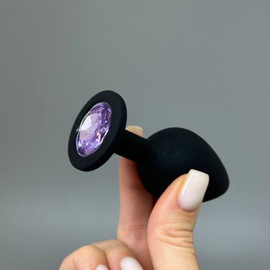 Набір анальних пробок з кристалами Rianne S Booty Plug Set Black (3 шт.): як правильно користуватися анальною пробкою - фото