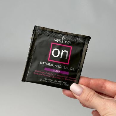 Саше возбуждающего масла Sensuva ON Arousal Oil for Her Ultra (0,5 мл)