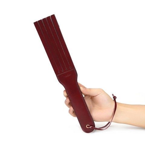 Паддл двошаровий Liebe Seele Wine Red Spanking Paddle - фото