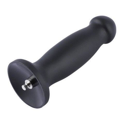 Фалоімітатор для секс-машин Hismith Black Silicone Anal Dildo 7.2"