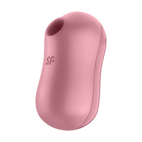 Satisfyer Cotton Candy light red - вакуумный стимулятор клитора - фото
