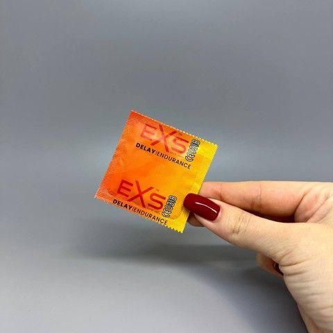 Презерватив пролонгуючий Exs Delay з лідокаїном (1 шт) - фото