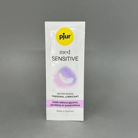Сашет лубрикант для чутливої ​​слизової pjur MED Sensitive glide 2 мл
