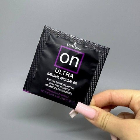 Саше возбуждающего масла Sensuva ON Arousal Oil for Her Ultra (0,5 мл)