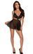 Сорочка и трусики Noir Handmade Kissable French Kiss Babydoll S/M