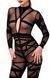Бодістокінг Noir Handmade F357 Bondesque Catsuit 3XL - фото товару