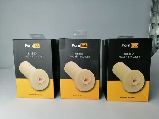 Мастурбатор Pornhub Ribbed Pussy Stroker (дефекти упаковки) - фото