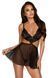 Сорочка и трусики Noir Handmade Kissable French Kiss Babydoll S/M