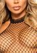Бодістокінг Leg Avenue Racer neck bodystocking Black One Size - фото товару