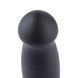 Фалоімітатор для секс-машин Hismith Black Silicone Anal Dildo 7.2"