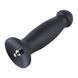 Фалоімітатор для секс-машин Hismith Black Silicone Anal Dildo 7.2"