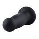 Фалоімітатор для секс-машин Hismith Black Silicone Anal Dildo 7.2"