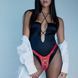 Трусы для страпона Strap-On-Me Leatherette Harness Fabulous One Size Red Glossy красные - фото товара