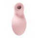 Вакуумний кліторальний стимулятор з вібрацією Fun Factory Luna Soft Pink - фото товару
