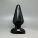 Анальная пробка Doc Johnson Smooth Classic Large Black (5,7 см) - фото товара