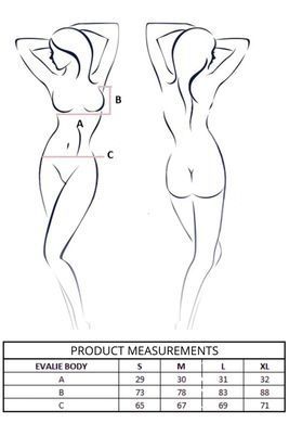 Боді Passion EVALIE BODY black L