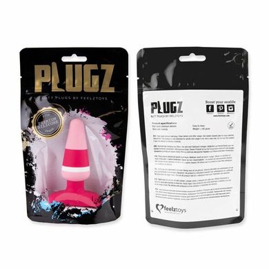 Анальная пробка FeelzToys Plugz Butt Pink (3,2 см) - фото