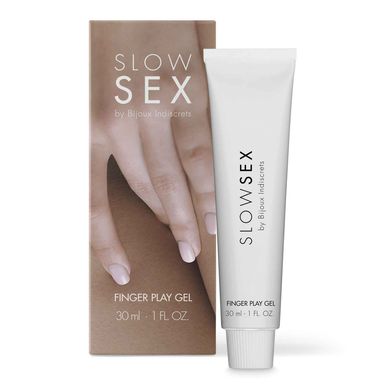 Гель-змазка для мастурбації Bijoux Indiscrets SLOW SEX Finger play gel (30 мл) - фото