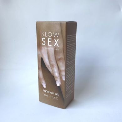 Гель-змазка для мастурбації Bijoux Indiscrets SLOW SEX Finger play gel (30 мл) - фото