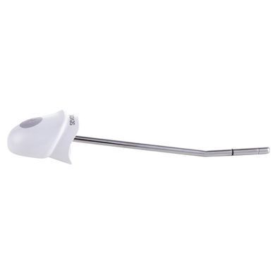 Уретральний зонд LOCKINK SEVANDA Vibrating & E-stim Metal Urethral Sounding White 6 мм - фото