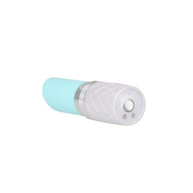 Вібропуля Pillow Talk Lusty Luxurious Flickering Massager Teal - фото