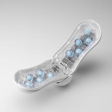 Мастурбатор Tenga FLIP ORB blue rush голубой - фото