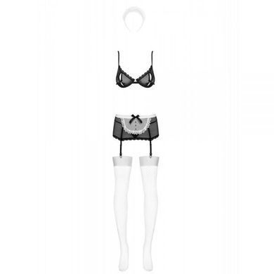 Эротический костюм Горничной Obsessive MAIDME S/M