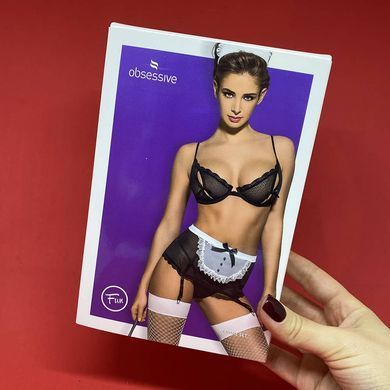 Эротический костюм Горничной Obsessive MAIDME S/M
