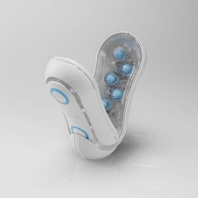 Мастурбатор Tenga FLIP ORB blue rush голубой - фото