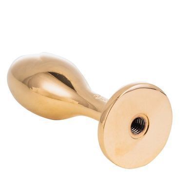 Лисячий хвіст пробка анальна 2,3 см LOCKINK SEVANDA White Fox-Tail Anal Rose-shape Plug