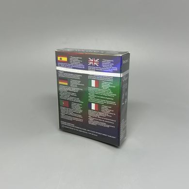 Презервативы цветные с ароматом фруктов Recare Holographic Fruit Flavour Condoms 3 шт. - фото