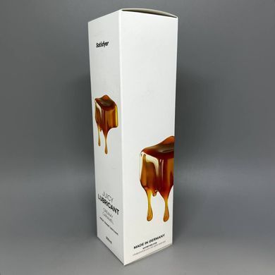 Лубрикант з ароматом карамелі Satisfyer Juicy Lubricant Creamy Caramel water based 300 мл - фото