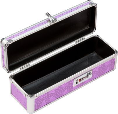 Кейс з кодовим замком BMS Factory The Toy Chest Lokable Vibrator Case Purple - фото