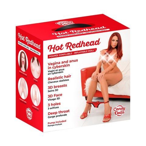 Надувна лялька Candy Dolls Hot Redhead (пом'ята упаковка)