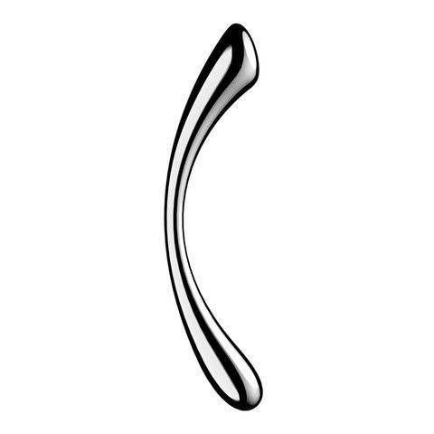 Двосторонній металевий фалоімітатор Satisfyer Cosmic Crest 1 (24 см) - фото