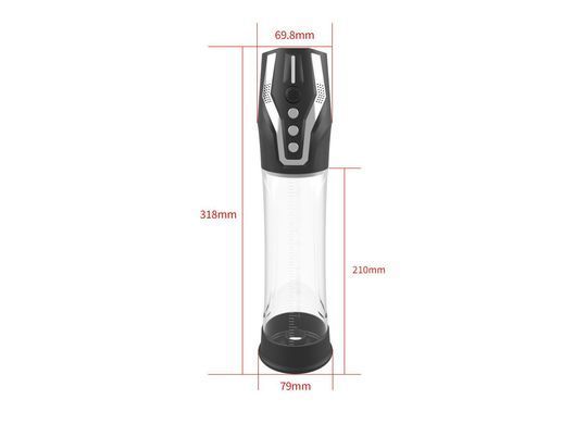 Автоматична вакуумна помпа для пеніса Men Powerup Passion Pump Warrior King Pump на акумуляторі - фото