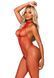 Бодістокінг Leg Avenue Racer neck bodystocking Red One Size - фото товару