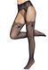 Эротические колготки Leg Avenue Fishnet tights with back seam One size Black - фото товара