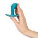 Анальна пробка Fun Factory BOOTIE S Aquamarine бірюзова 2,8 см - фото товару