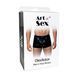 Чоловічі труси Art of Sex Gladiator чорний мокрий оксамит S
