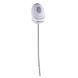 Уретральний зонд LOCKINK SEVANDA Vibrating & E-stim Metal Urethral Sounding White 6 мм - фото товару