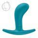 Анальна пробка Fun Factory BOOTIE S Aquamarine бірюзова 2,8 см - фото товару