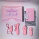 Zalo UNICORN Vibratrion & Thrusting Set PINK - набор секс игрушек - фото товара