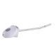 Уретральний зонд LOCKINK SEVANDA Vibrating & E-stim Metal Urethral Sounding White 6 мм - фото товару
